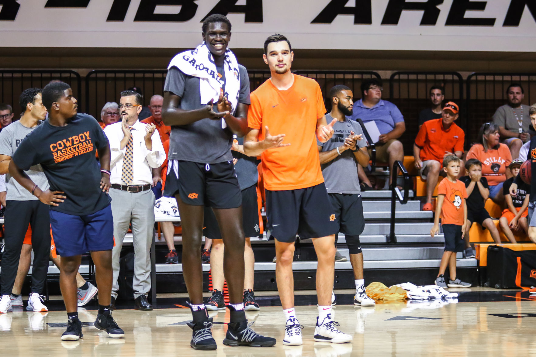 Oklahoma State's open basketball practice